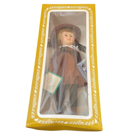 Vintage Effanbee Four Seasons Autumn Doll Original Box Hat Tag USA Fall New Box - Picture 4 of 5